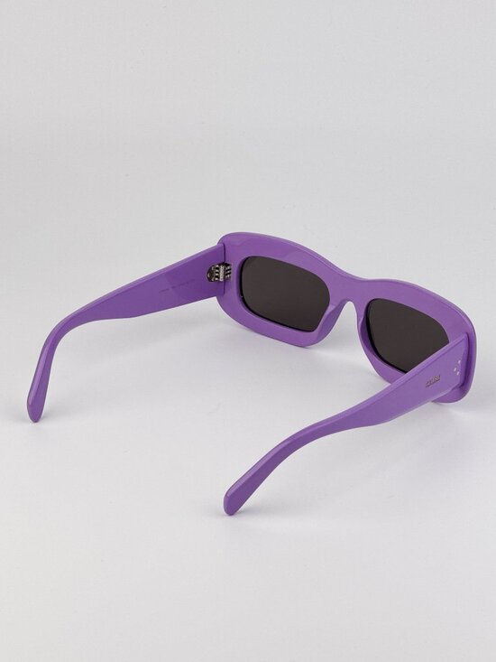 Celine Women Sunglasses Purple Grey Rectangle CL40294I 78A NEW AUTHENTIC main image 9